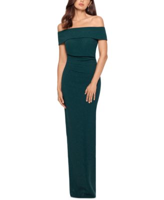 macys hunter green dress