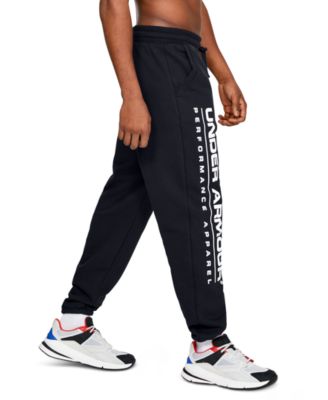 under armour fleece poly joggers