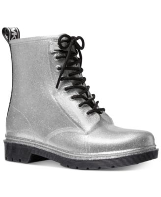 macy's silver boots