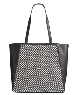 INC International Concepts INC Hazel Woven Tote, Created for Macy's ...