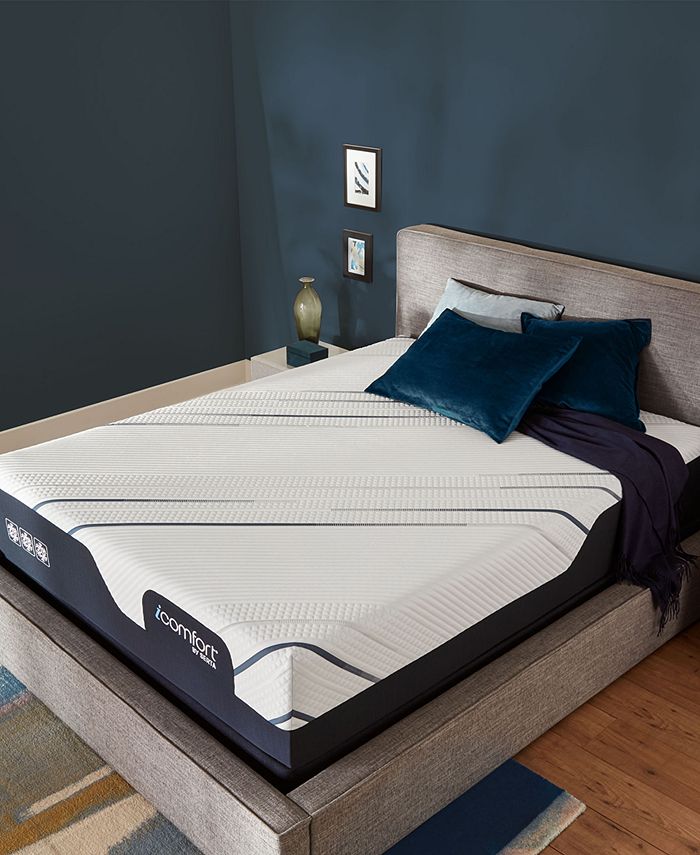 Serta by CF 4000 13.5'' Firm Mattress Set Queen Macy's