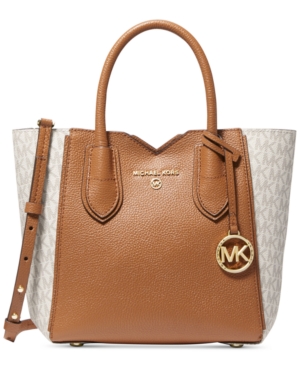 UPC 193599285252 product image for Michael Michael Kors Small Leather Messenger Bag | upcitemdb.com