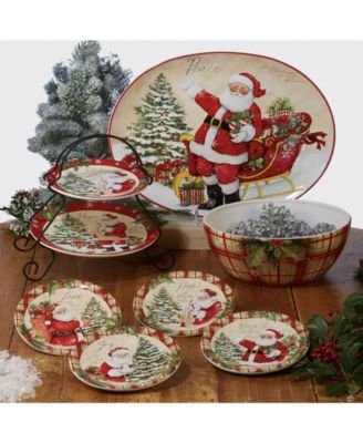 Certified International Holiday Wishes Dinnerware Collection