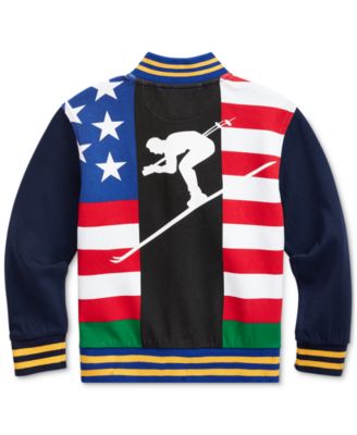 POLO Ralph Lauren Downhill Skier マフラー Men's Polo Ralph Lauren Downhill Skier 92 Alpine Half Zip