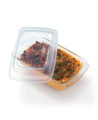 Good Grips 1.6-Qt. Glass Loaf Pan With Lid