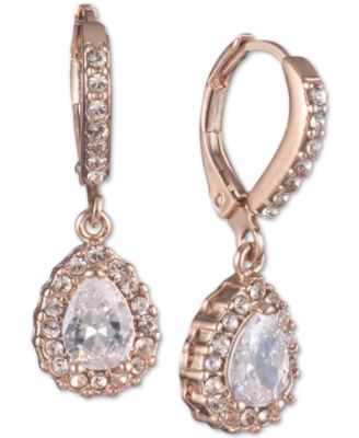 CZ Drop Earrings