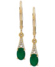Macy's jewelry clearance emerald earrings