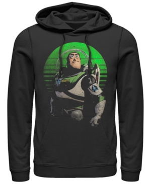 Disney Pixar Men's Toy Story Buzz Sight on Stars Pullover Hoodie
