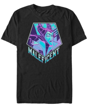 Disney Men's Sleeping Beauty Maleficent Pop Art Short Sleeve T-Shirt
