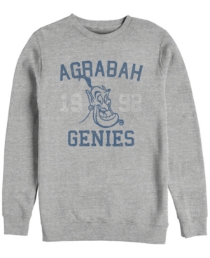 Disney Men's Aladdin Genie Agrabah Genies 1992 Crewneck Fleece