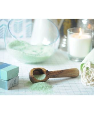 Olive Wood Coffee Scoop Bath Salt Scoop