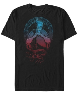 Disney Men's Hercules Gradient Hades Portrait Short Sleeve T-Shirt