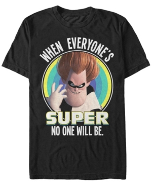 Disney Pixar Men's Incredibles Super Syndrome Short Sleeve T-Shirt