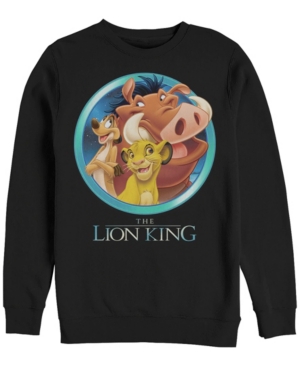 Disney Men's Lion King Best Friends Crewneck Fleece