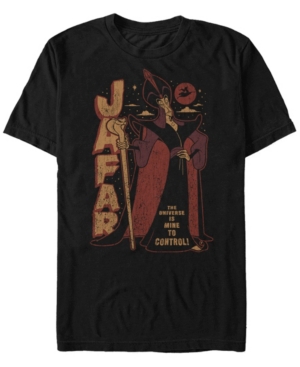 Disney Men's Aladdin Jafar Controls the Universe Short Sleeve T-Shirt