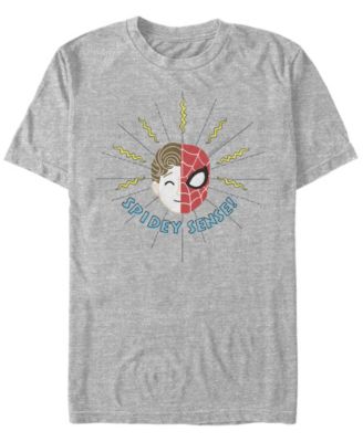 Marvel Men's Spider-Man Far From Home Spidey Sense Face Off, Short Sleeve T-shirt