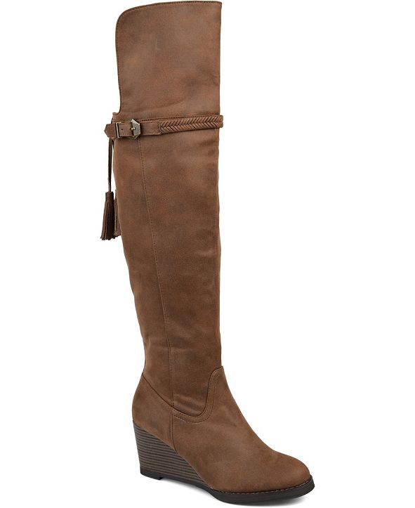 Journee Collection Women&#39;s Extra Wide Calf Jezebel Boot & Reviews - Boots & Booties - Shoes - Macy&#39;s