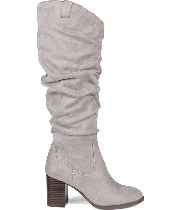 Journee Collection Women's Aneil Wide Calf Boots Macy's