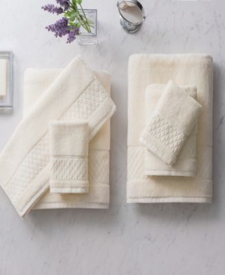Hudson 100% Cotton White Guestroom Towels