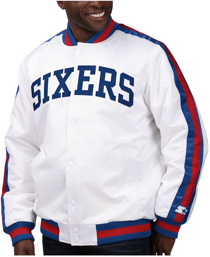 Starter Men's Philadelphia 76ers The Contender Track Jacket - Macy's