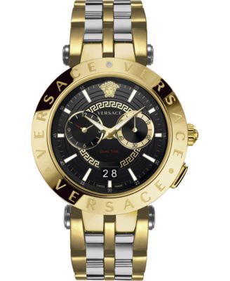 macy's versace men's watch