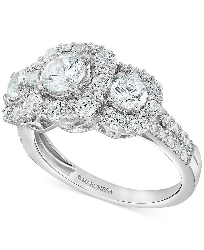 Macy's marchesa engagement shop rings