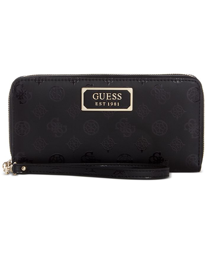 GUESS Kamryn ZipAround Wallet Macy's