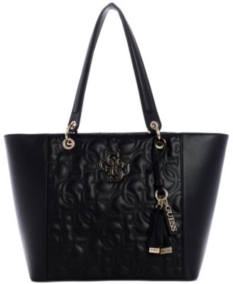 guess kamryn tote black