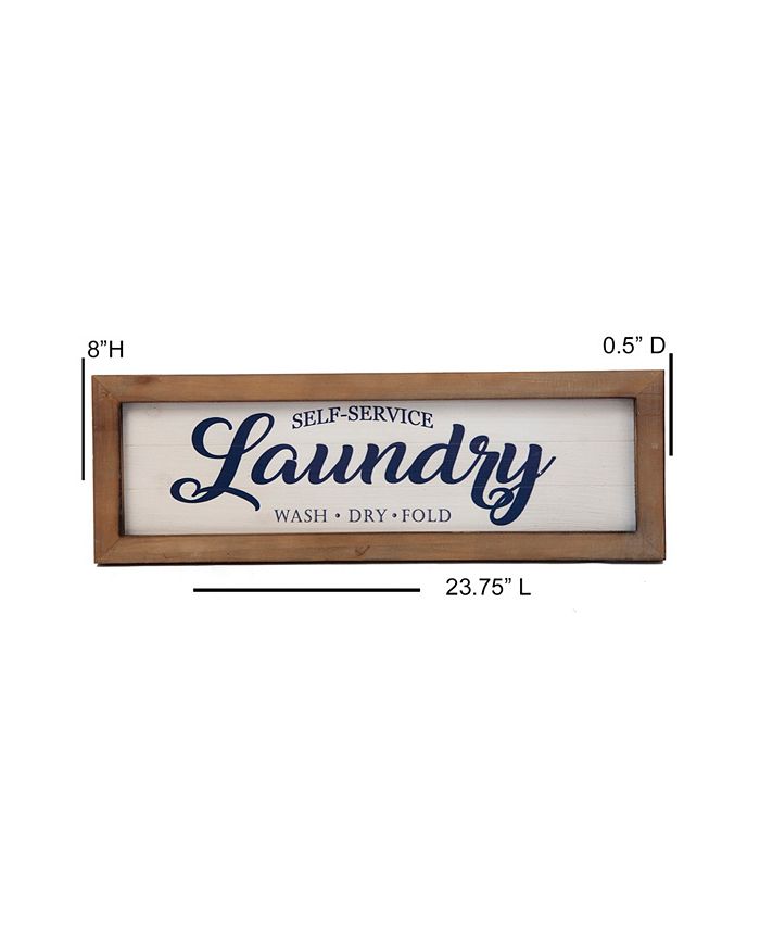 DesignStyles Laundry Room Decor Plaque Decorative Door and Wall Sign ...