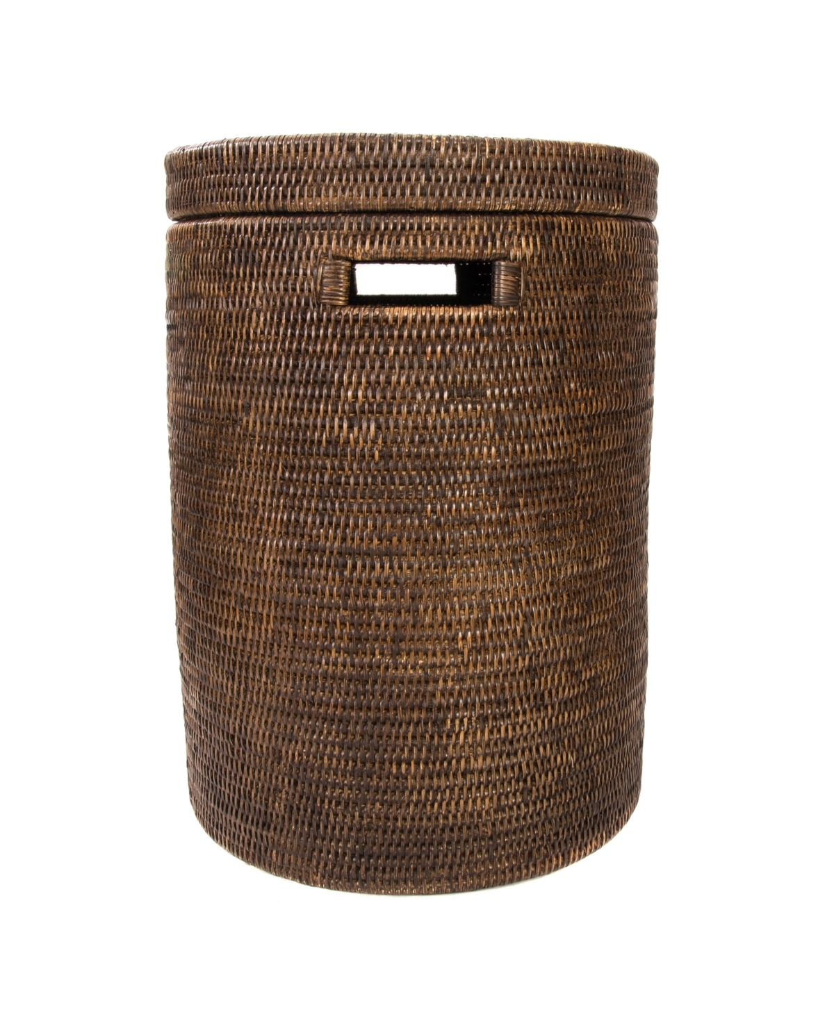 Artifacts Trading Company Artifacts Rattan Round Hamper with Lid