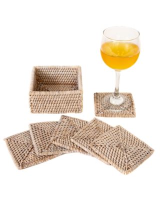 Square Coasters - 7 piece set