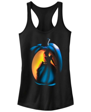Fifth Sun Disney Juniors Cinderella Pumpkin Carve Glow Racerback Tank Top