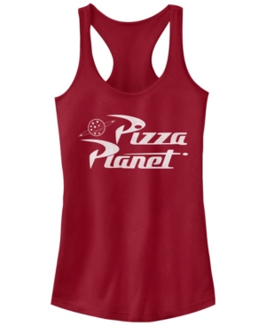 Fifth Sun Disney Juniors Toy Story Pizza Planet Logo Racerback Tank Top