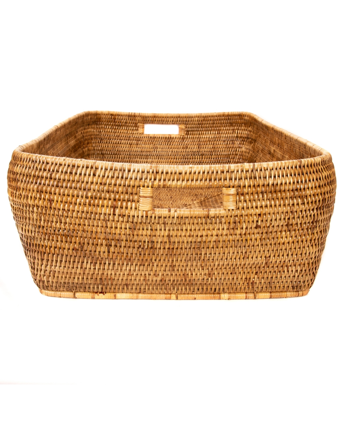 Artifacts Trading Company Artifacts Rattan Rectangular Oblong Storage Basket
