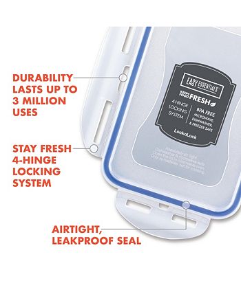 Lock n Lock - Easy Essentials™ Specialty Divided 77-Oz. Snack Container