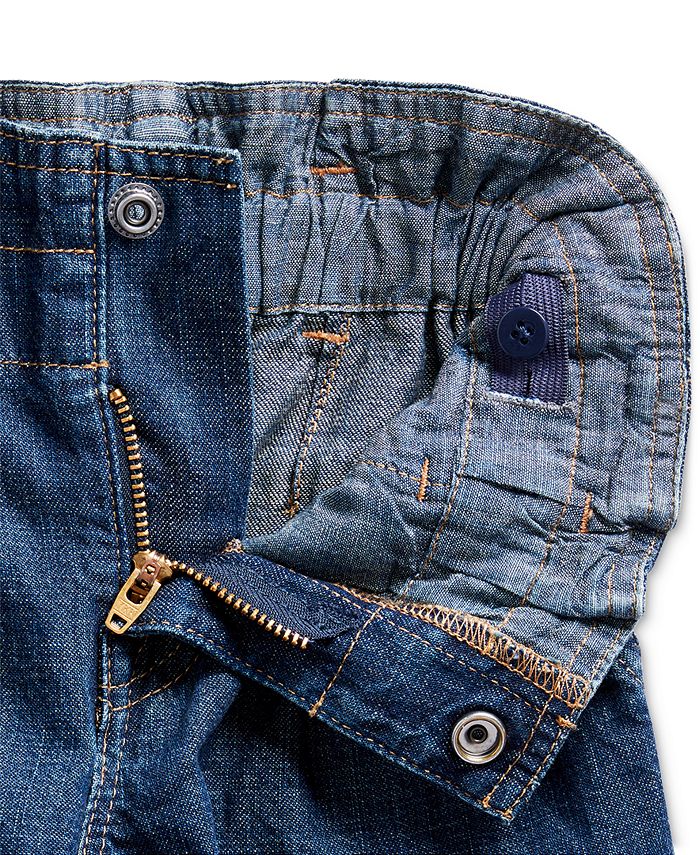 Polo Ralph Lauren Big Girls Cotton Denim Paperbag Jeans & Reviews ...