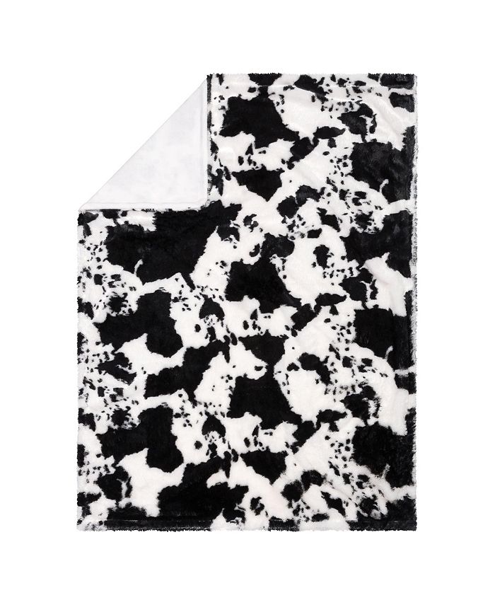 Trend Lab Cow Print Plush Baby Blanket Macy's