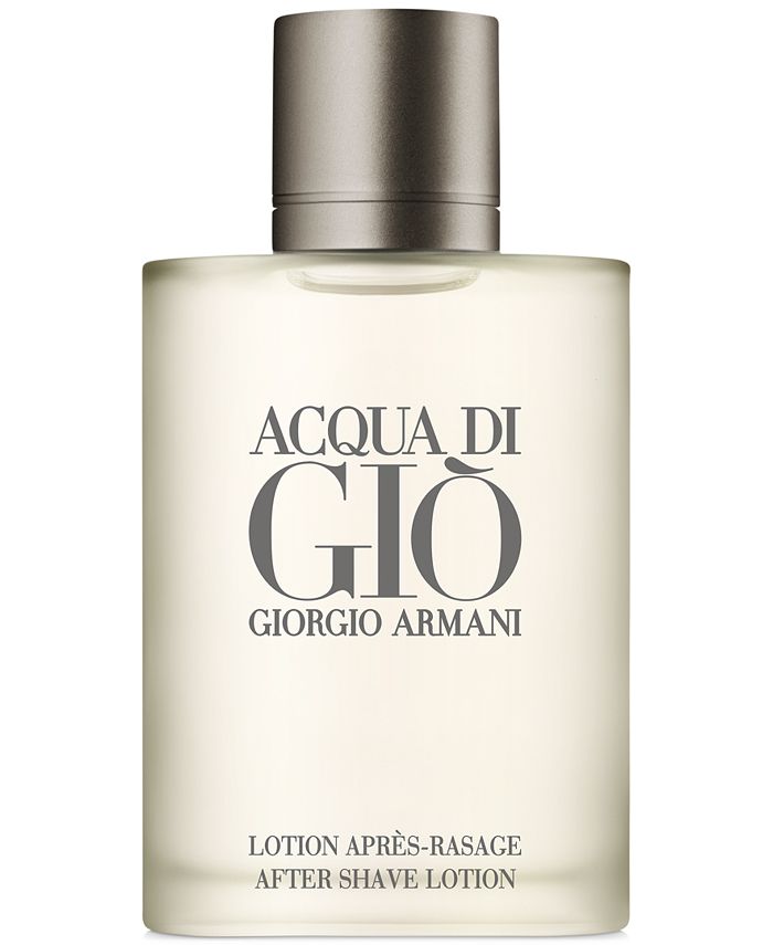 Giorgio Armani Acqua di Pour After Shave 3.4-oz. Macy's