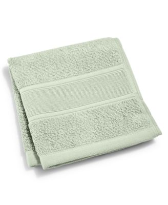 Sanders Solid Antimicrobial Cotton Washcloth, 13" x 13"