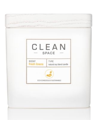 CLEAN Fragrance - Fresh Linens Candle, 8-oz.