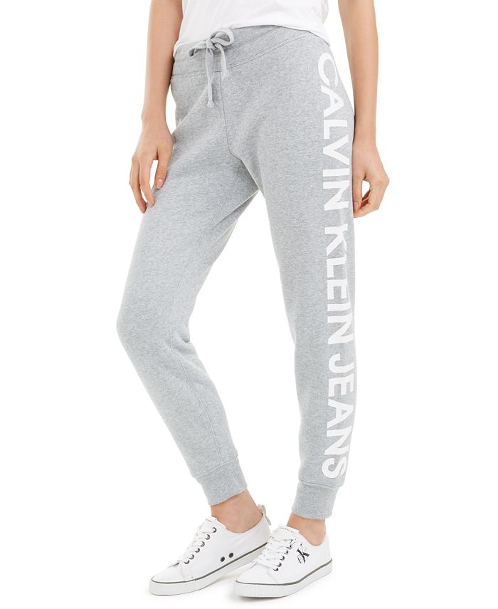 Calvin Klein Jeans Logo Print Sweatpants & Reviews - Leggings & Pants -  Juniors - Macy's