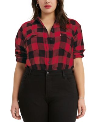 macys levi flannel