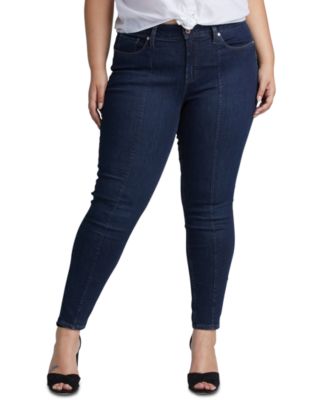 silver avery skinny jeans
