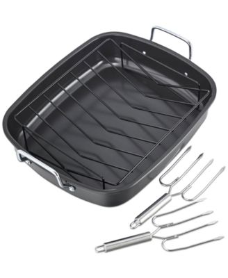 Tools of the Trade - Nonstick Roaster Set with Lifters