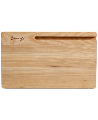 Cravings by Chrissy Teigen - Wood Cutting Board with Tablet Stand