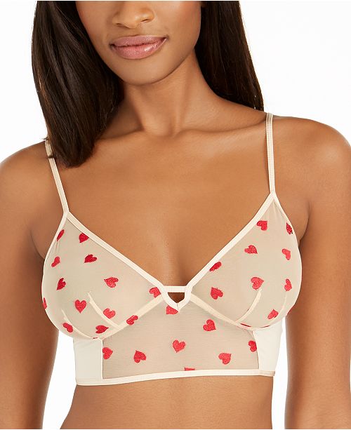 Inc International Concepts Inc Women S Sheer Hearts Bralette