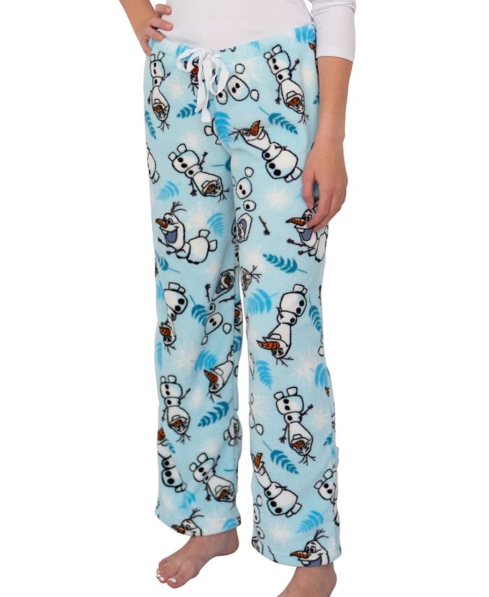 Frozen The Olaf Super Plush Pajama pant, Online Only - Macy's