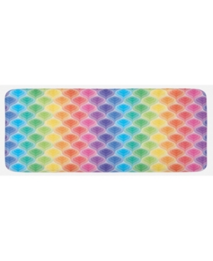Ambesonne Geometric Kitchen Mat