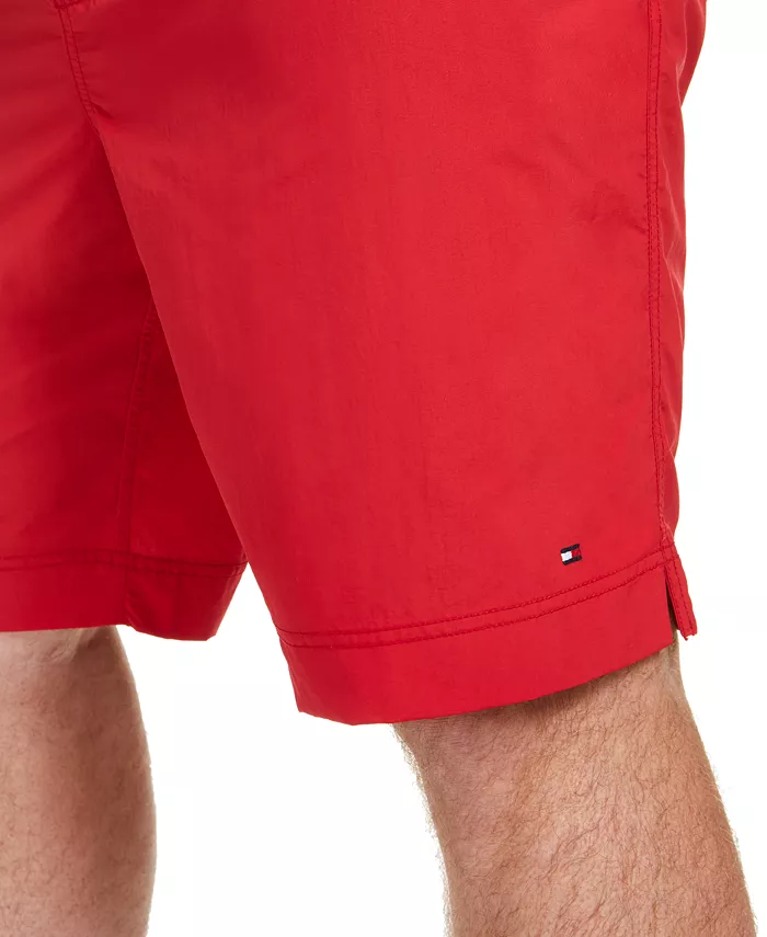 Men's Big & Tall 9.5" Solid Swim Trunks - thumbnail 4