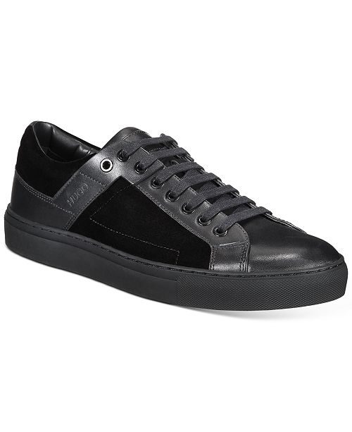 Hugo Boss Men S Futurism Velvet Tennis Sneakers Reviews All